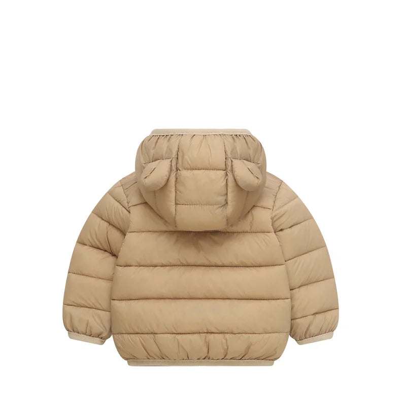 Toddler Unisex Coat With Bear Ears