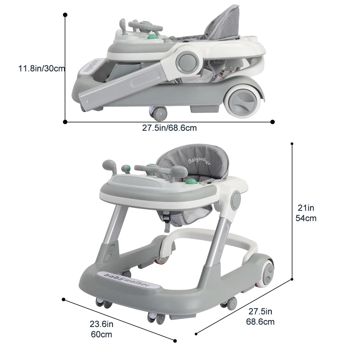 2-in-1 Push Walker