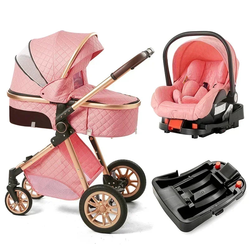 3In1 Baby Stroller With Car Seat