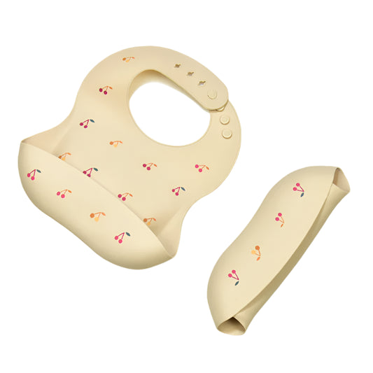 Baby Silicone Bib With a Pocket