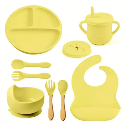 Silicone Baby Feeding Set, 8 Pcs My Store