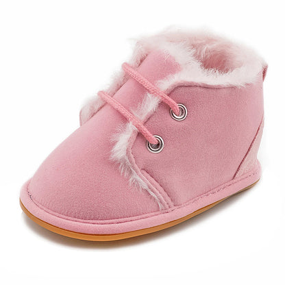 Non-slip Snow Fur Booties