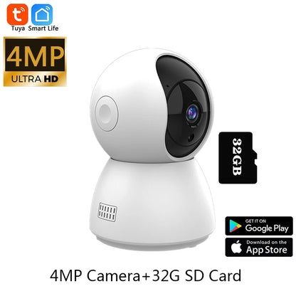 HD 4MP Tuya Smart Mini WiFi IP Baby Monitor