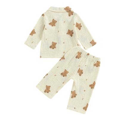 Baby & Toddler Bear Pajama Set