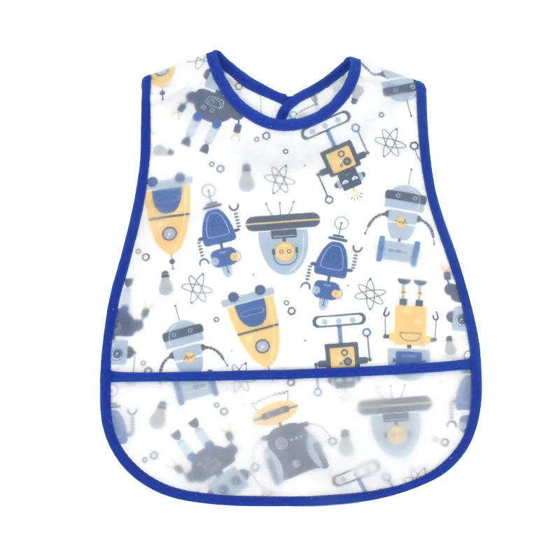 Cartoon Pattern Waterproof Bib