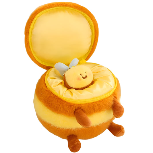 Cute Zipper Bee Doll