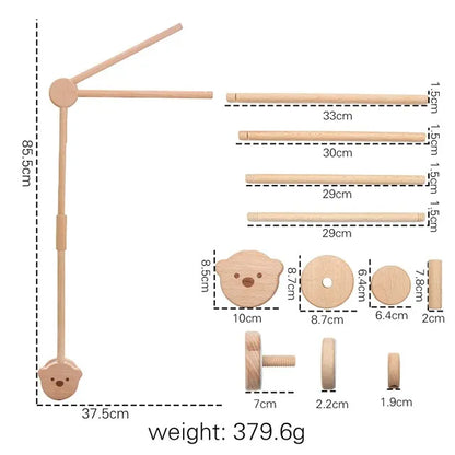 Baby Wooden Bed Bell Bracket