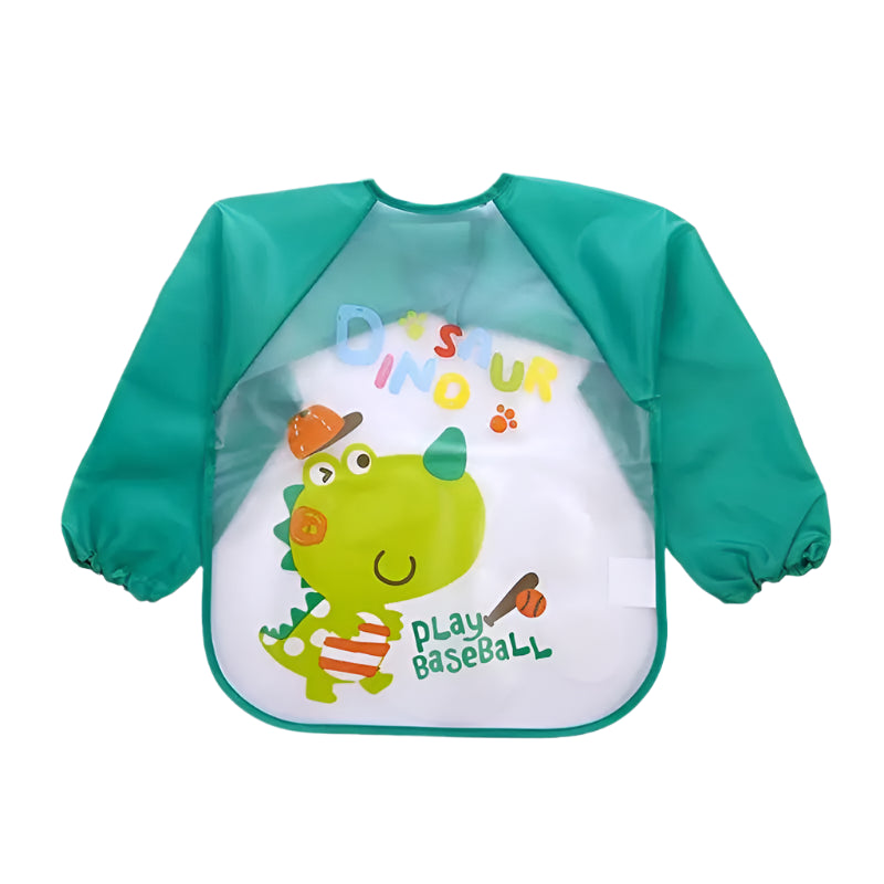 Longsleeve Bib With a Drawing Print