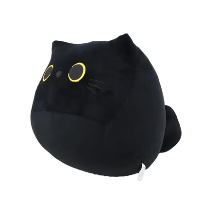 Black Cat Soft Plush Pillow Doll