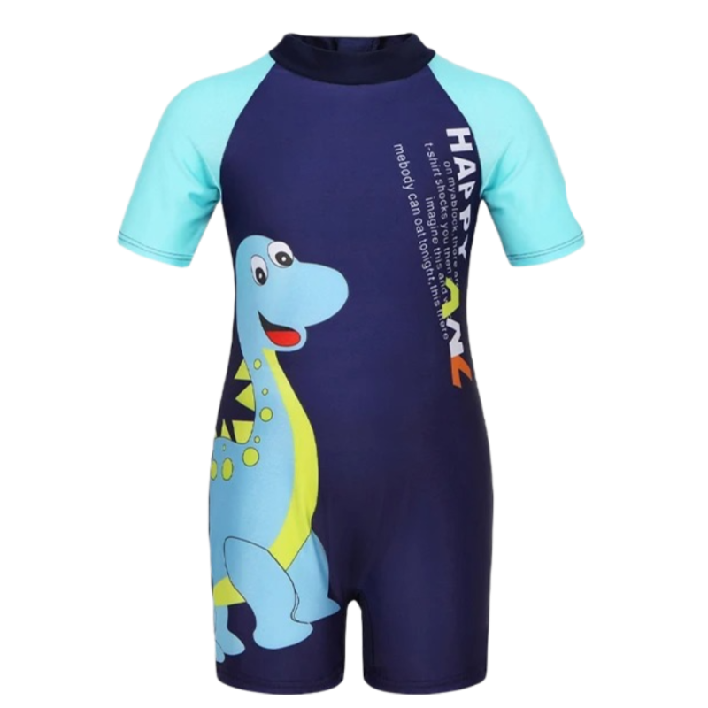 Toddler Unisex One Piece Dino Swimsuit