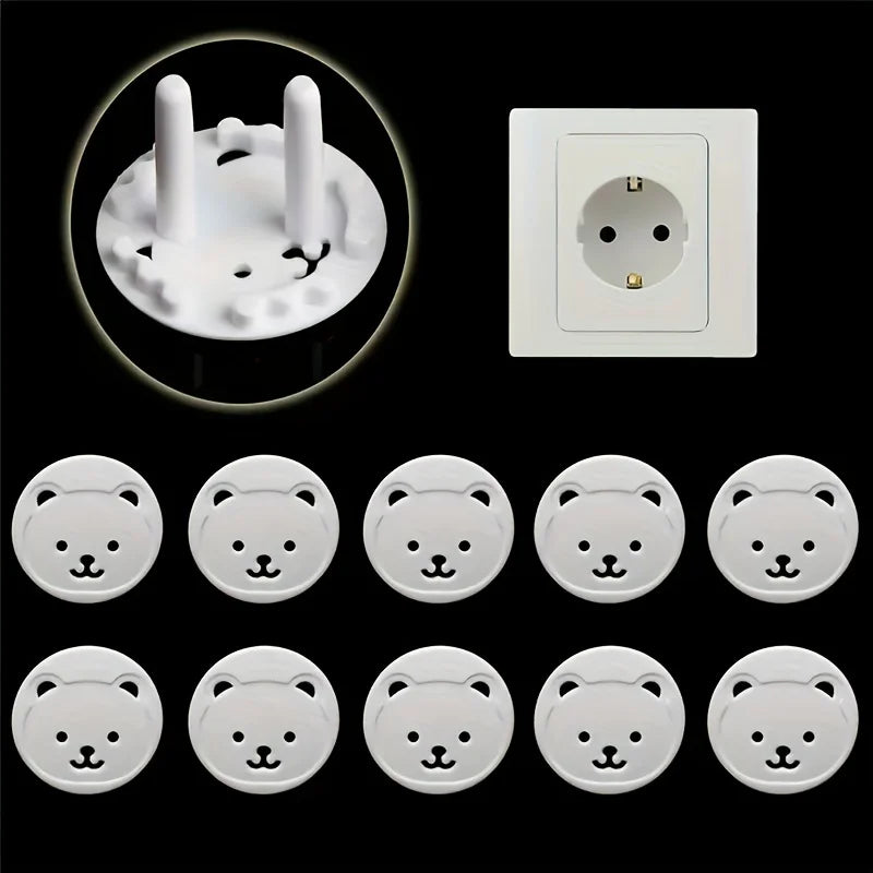 10pcs EU Power Socket Covers