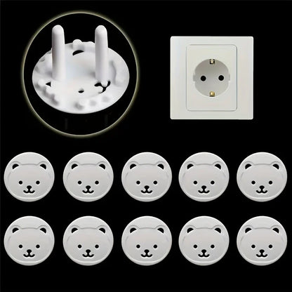 10pcs EU Power Socket Covers