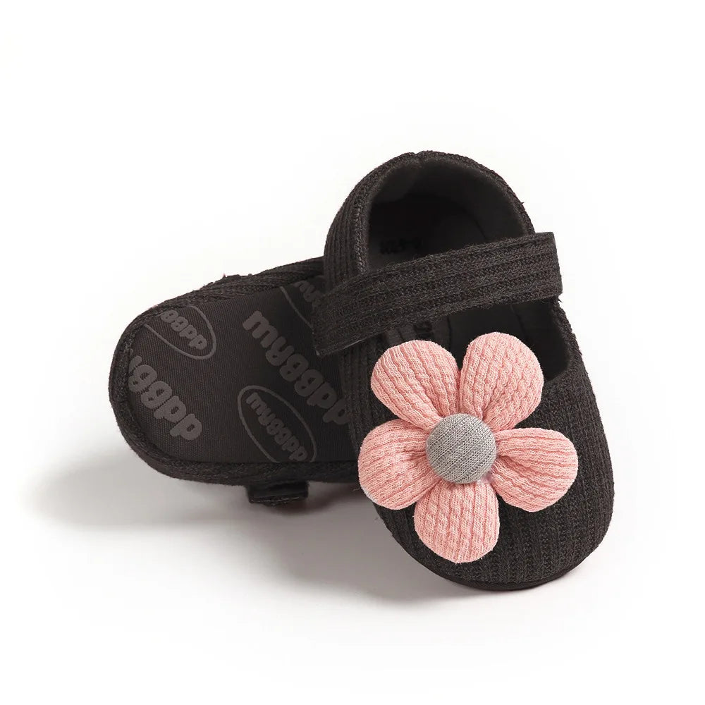 Baby Girls Soft Cotton Shoes