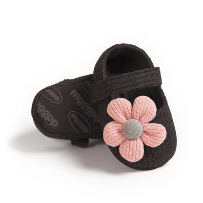 Baby Girls Soft Cotton Shoes