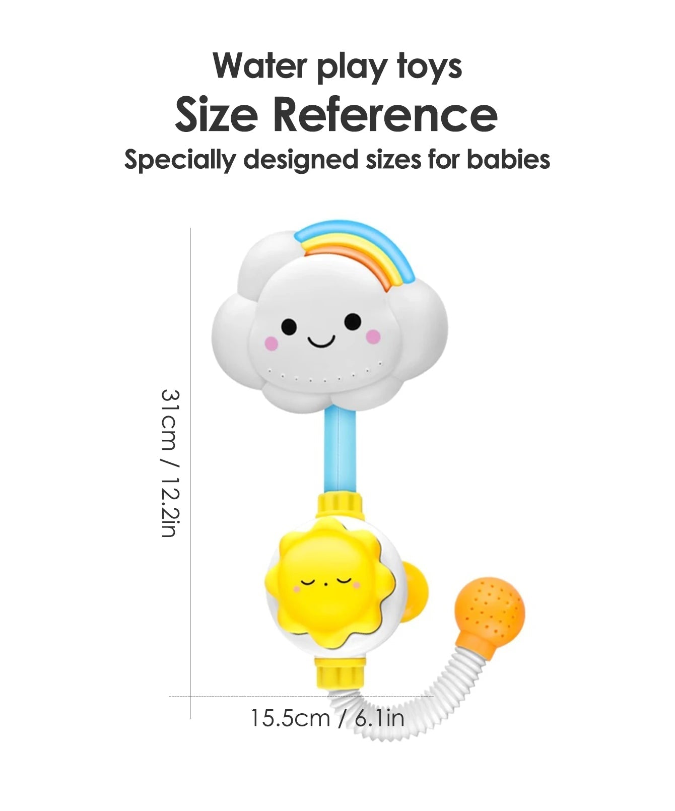 Kids Rain Cloud Shower Toy