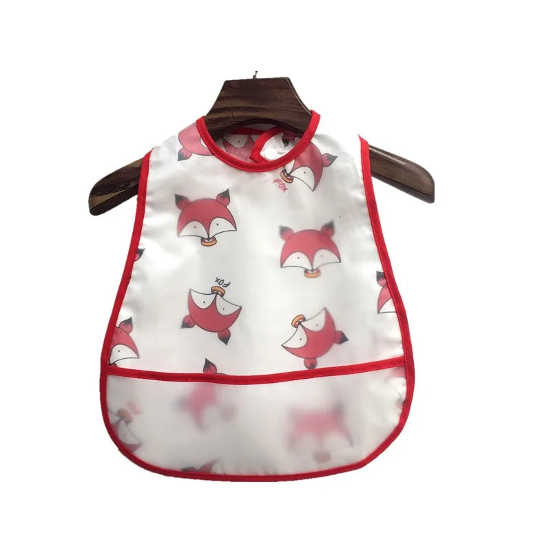 Cartoon Pattern Waterproof Bib