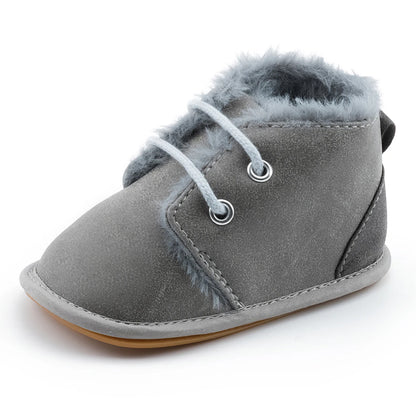 Non-slip Snow Fur Booties