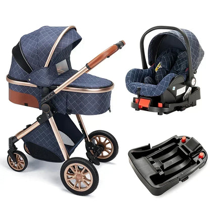 3In1 Baby Stroller With Car Seat