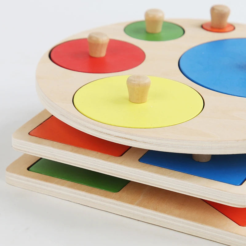 Montessori Shape Stacking Puzzle Toy