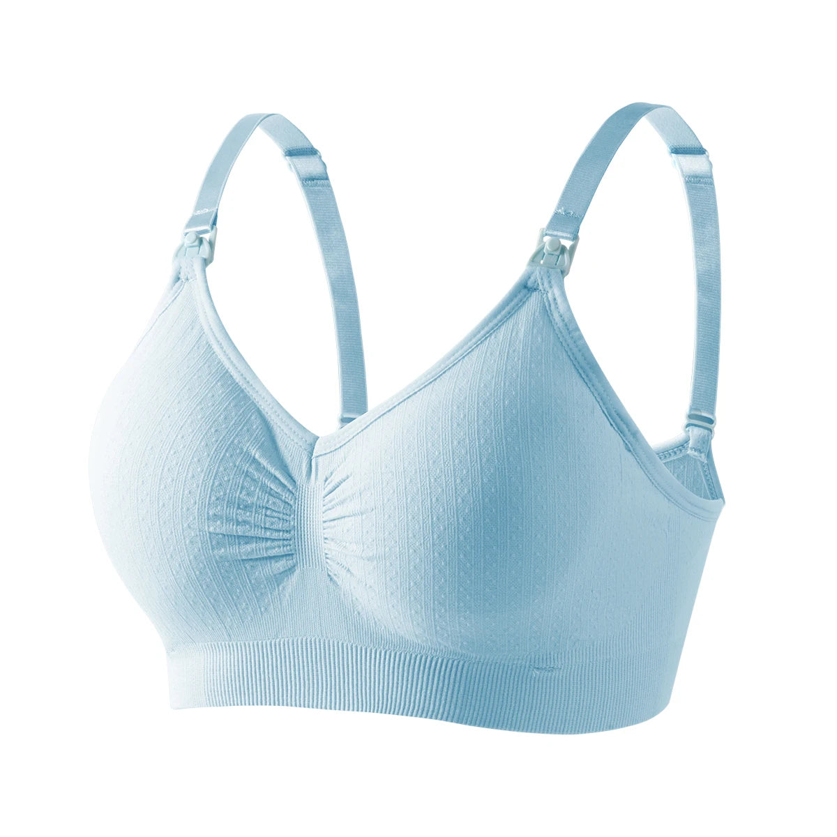 Single Handed Front Buckle Nursing Bra