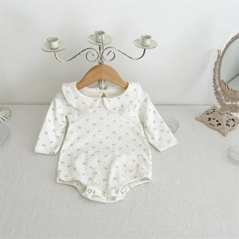 Unisex Peter Pan Collar Onesie