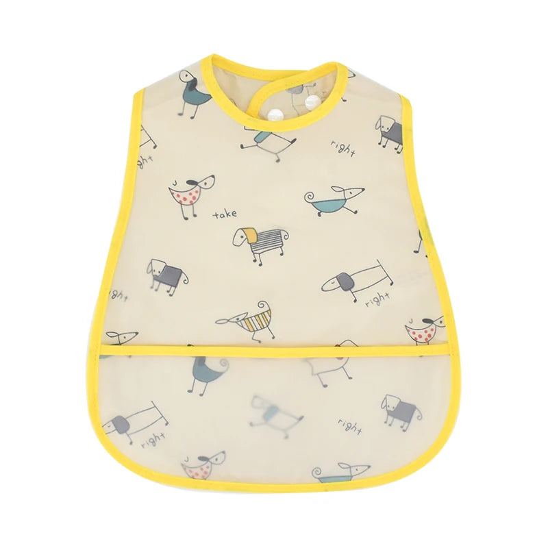 Cartoon Pattern Waterproof Bib