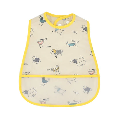 Cartoon Pattern Waterproof Bib