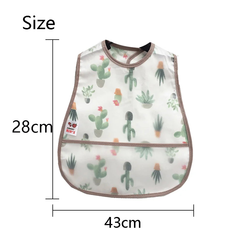 Cartoon Pattern Waterproof Bib