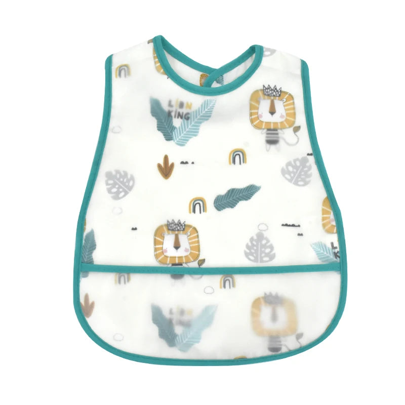 Cartoon Pattern Waterproof Bib