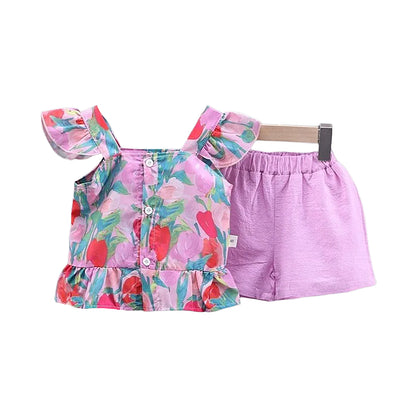 Children Summer Outfit Set