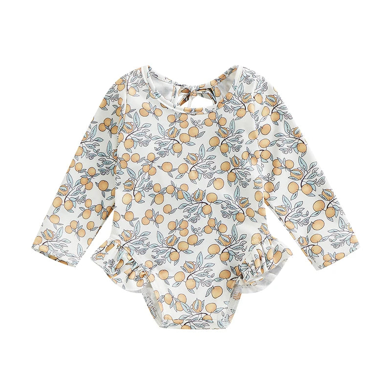 Baby & Toddler Girl Floral Swimsuit