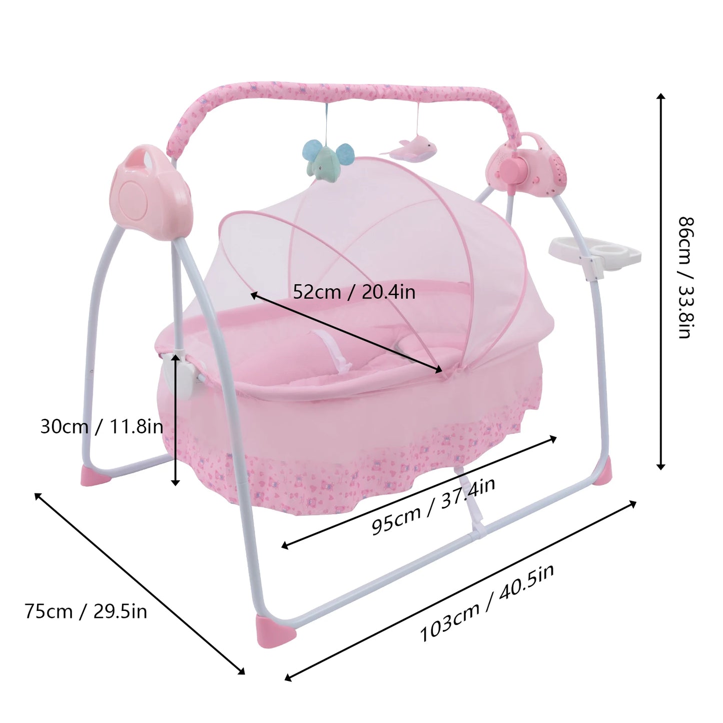 Automatic Electric Baby Cradle