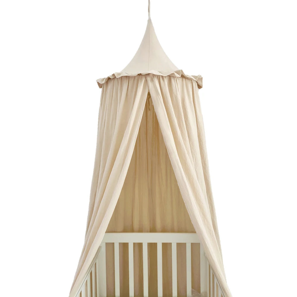 Cotton Crib Canopy