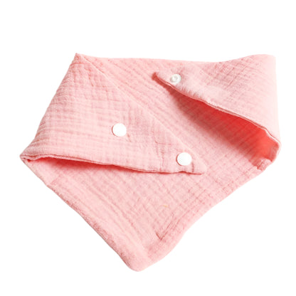 5-piece Feeding Drool Cloth Bib Set