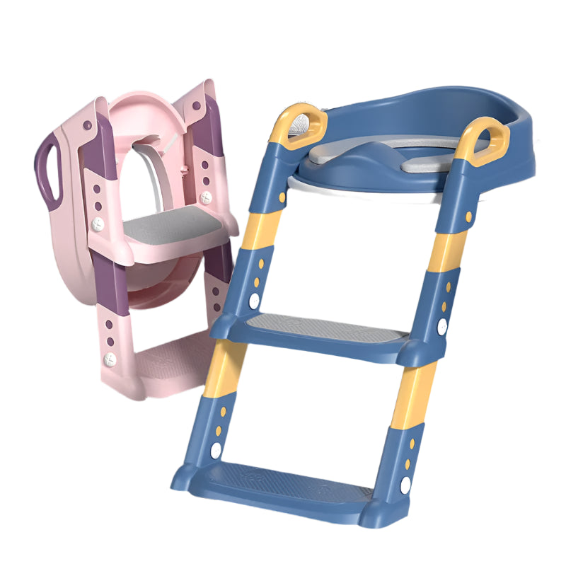 Foldable Toilet Seat And Ladder For Kids