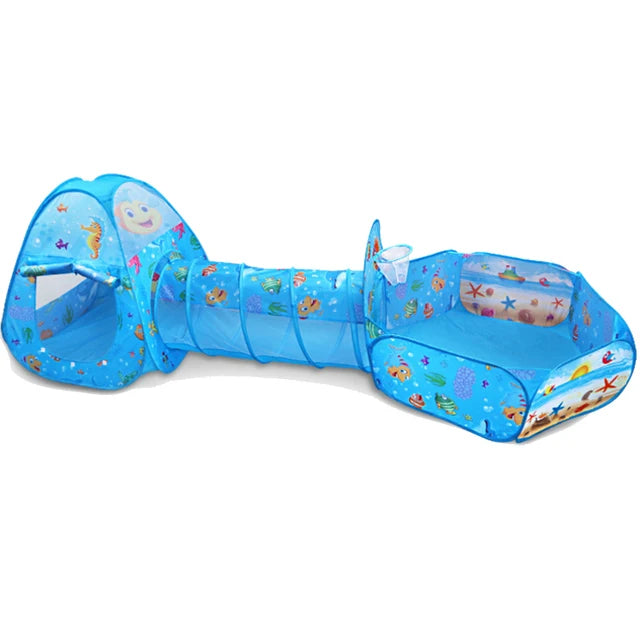 3in1 Children's Ball Pool Playpen With a Tent