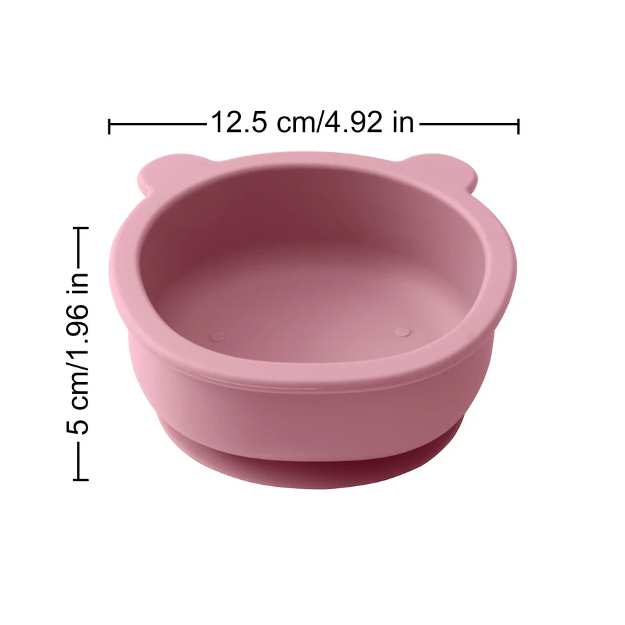 Silicone Baby Suction Bowl