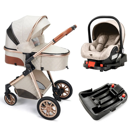 3In1 Baby Stroller With Car Seat