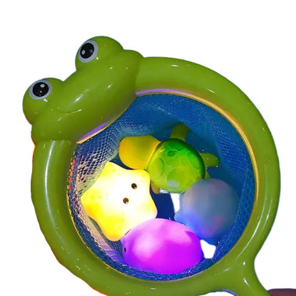 Glowing Animal Bath Toy Set