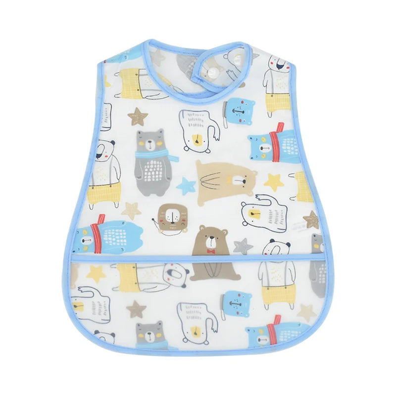 Cartoon Pattern Waterproof Bib