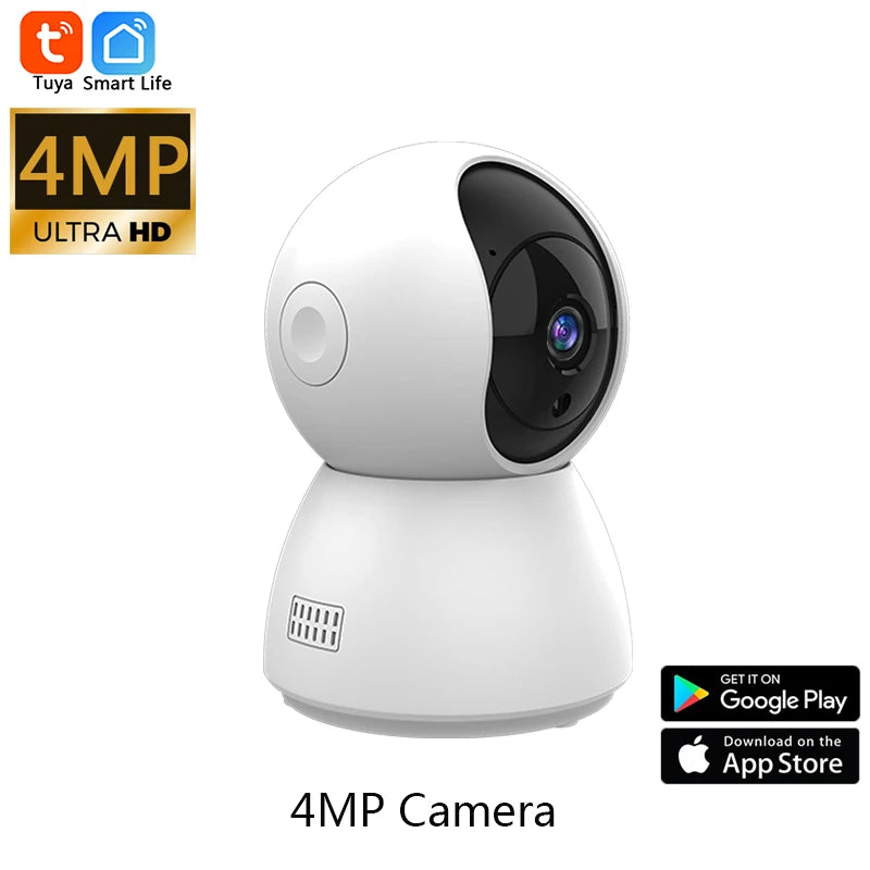 HD 4MP Tuya Smart Mini WiFi IP Baby Monitor