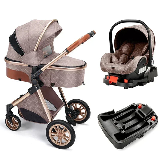 3In1 Baby Stroller With Car Seat