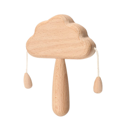 Wooden Baby Rattle Toy