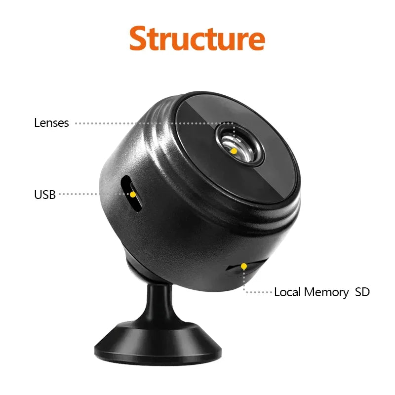 A9 Wifi Mini Baby Monitor With Stand