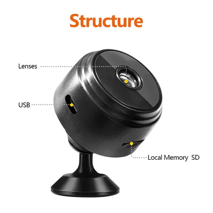 A9 Wifi Mini Baby Monitor With Stand