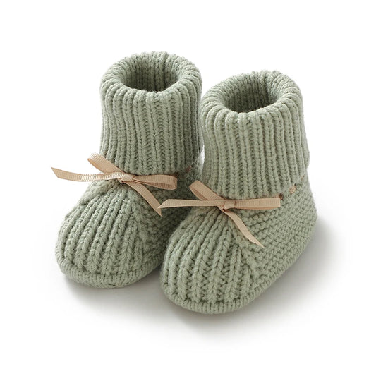 Anti-slip Knitted Baby First Walkers