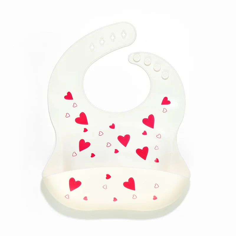 Baby Silicone Bib With a Pocket